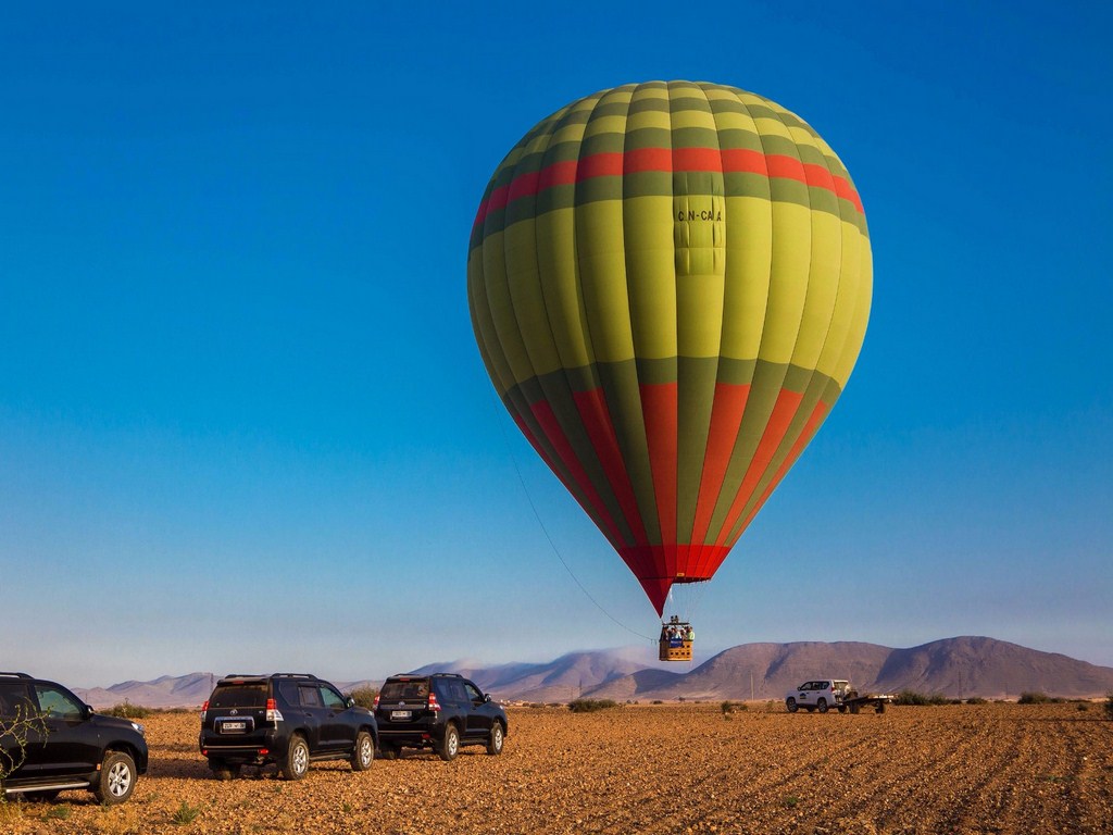 Dwars zitten Goed doen Distilleren Hot Air Balloon Activity In Marrakech Sky - Marrakech 7 Trips