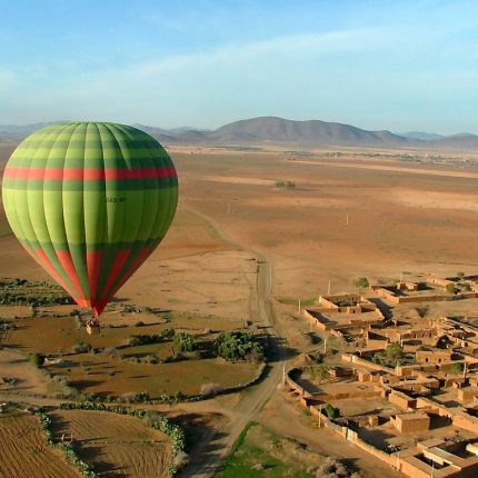 Fabuleux Vol En Montgolfière Dans Le Ciel De Marrakech