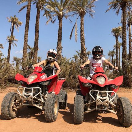 Balade D'Aventure En Quad À La Palmeraie De Marrakech