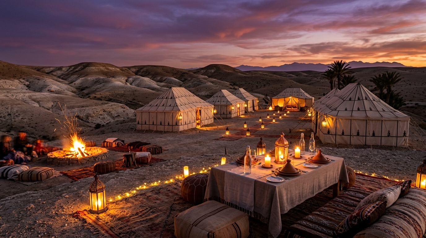 Agafay desert day trip in Morocco