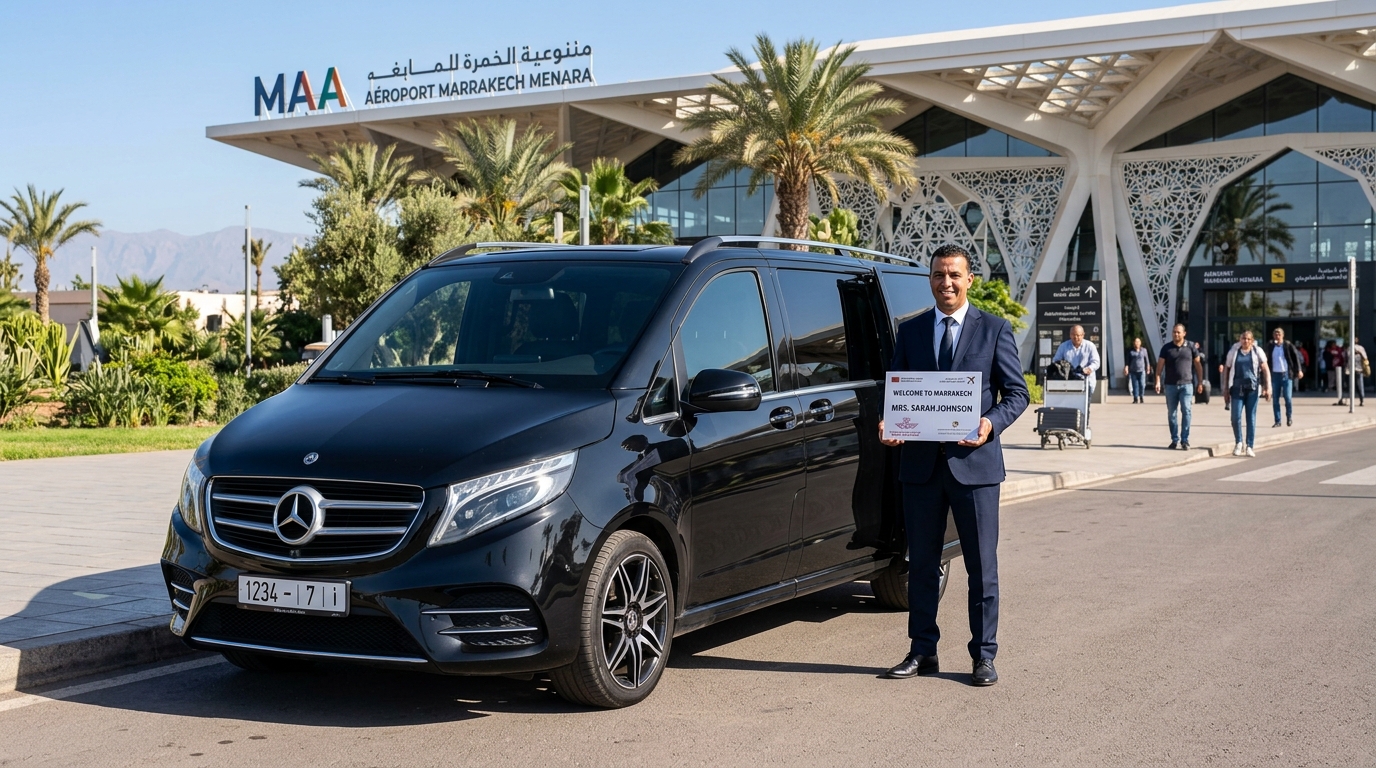 Marrakech airport transfer in Morocco