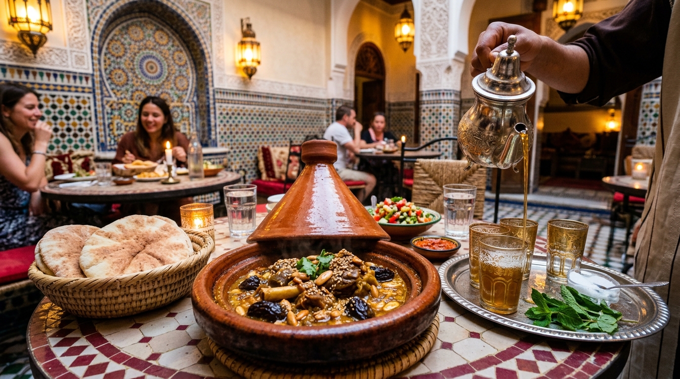 what to eat in Marrakech in Morocco