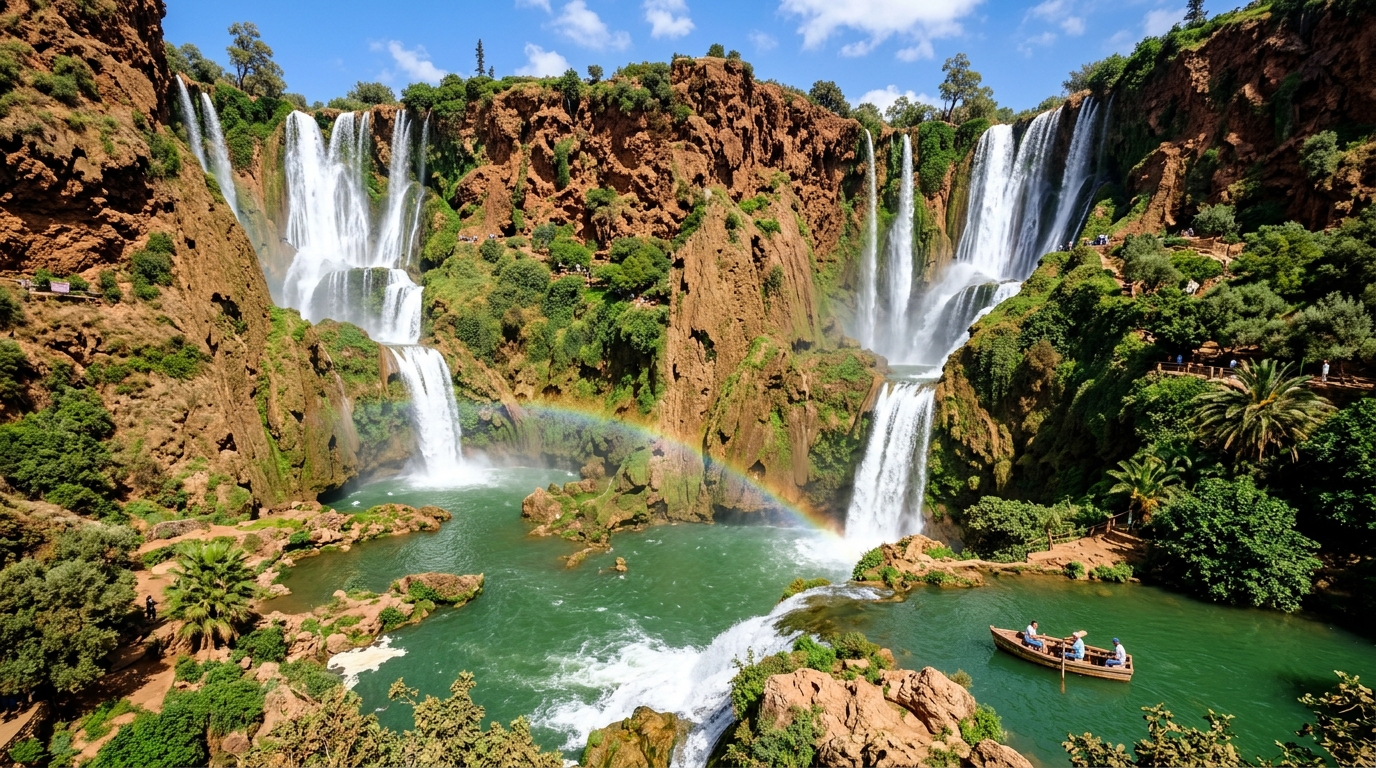 Ouzoud Waterfalls day trip in Morocco