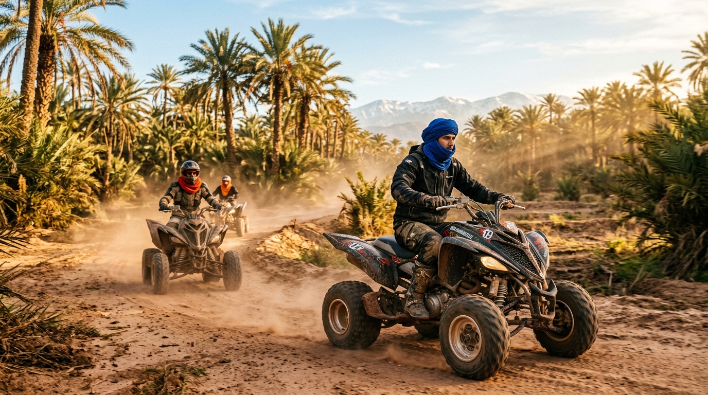quad biking Marrakech in Morocco